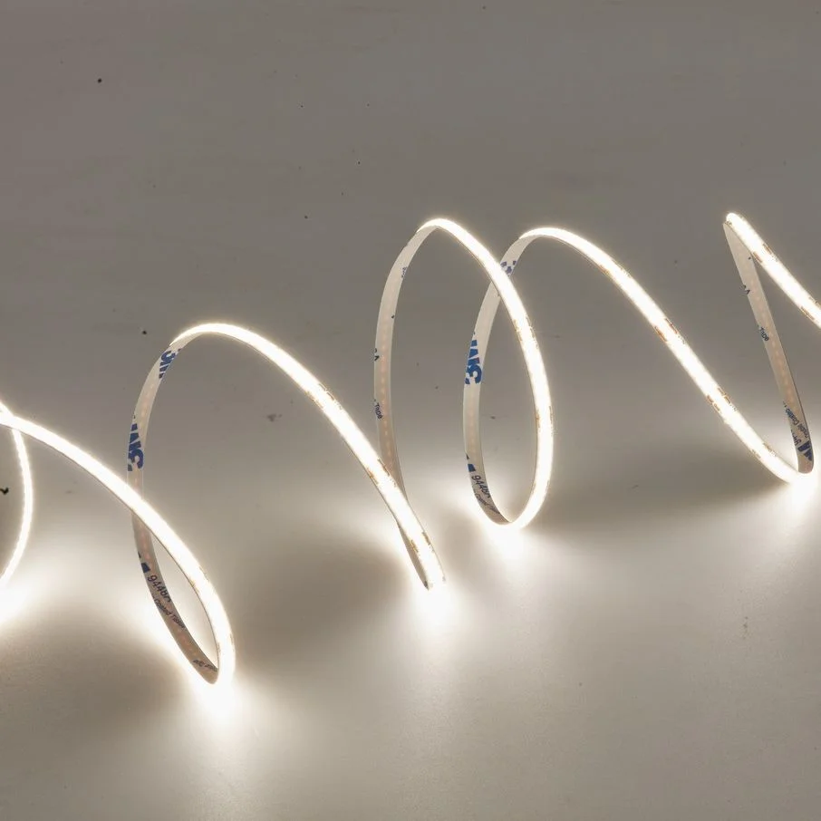 High Cri 90 97 COB 3mm 4mm 5mm 2.7mm width cob led strip 12v 24v 2700k 3000k 4000k 6000k light tape strefien fita cinta stripe
