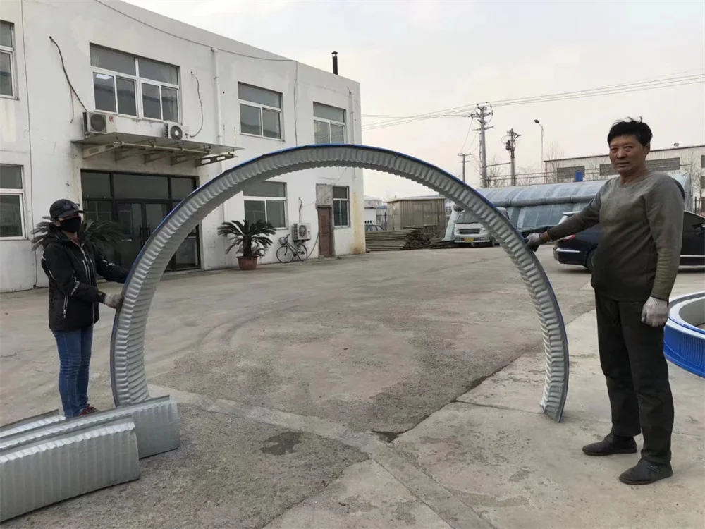 2024 Hydraulic metal arch galvanized corrugated steel profile roof panel sheet brief curving bending roll forming machine