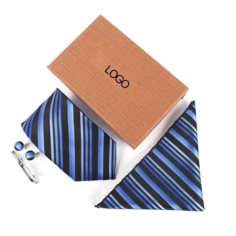 Лидер продаж в Италии, китайский поставщик, превосходный шелковый галстук для мужчин, 4 шт., подарочный набор с коробкой