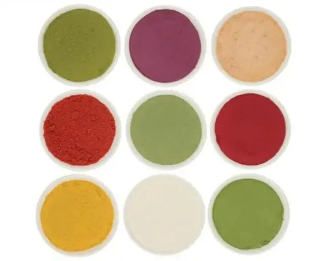 Органический и натуральный пищевой цветной порошок на основе масла, растительный экстракт из растительного пигмента для шоколада