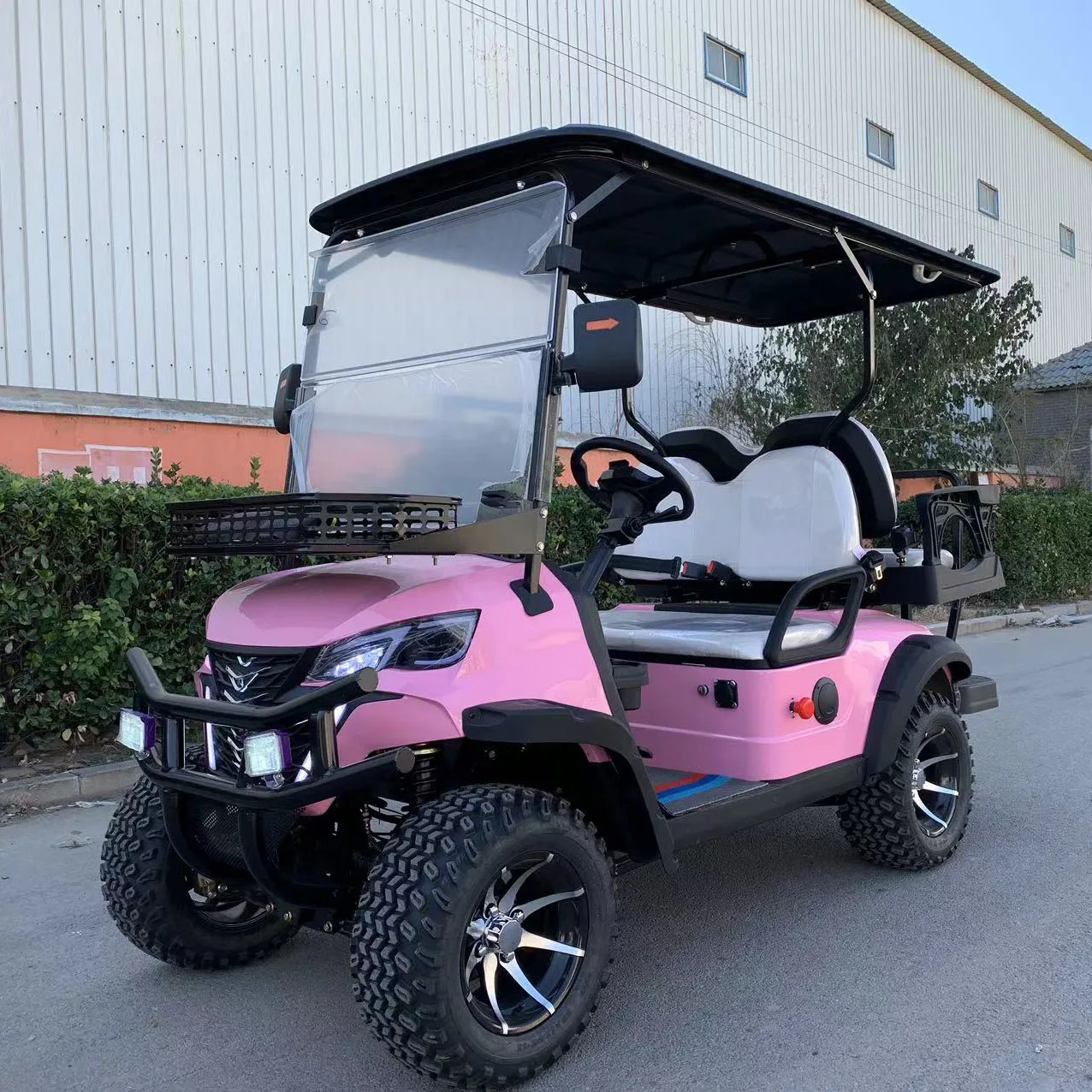 CL Street Legal Electric Golf Cart 72V 4 Seat Lithium Battery Club Car UTV Electric Golf Cart