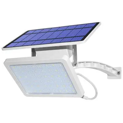 New Solar Powered Yard Lights Double Head Wall Lamp Outdoor One-piece Garden D Light With Drawstring for Walkway
