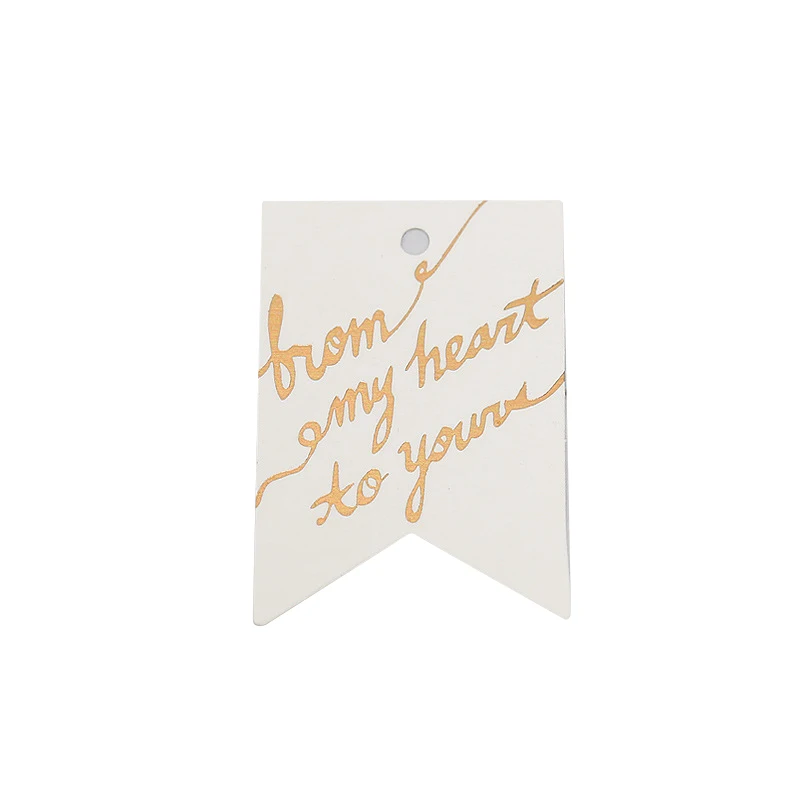 Экологически чистые бирки для одежды, этикетки из переработанной коричневой крафт-бумаги, подвесные бирки для одежды и упаковочных сумок