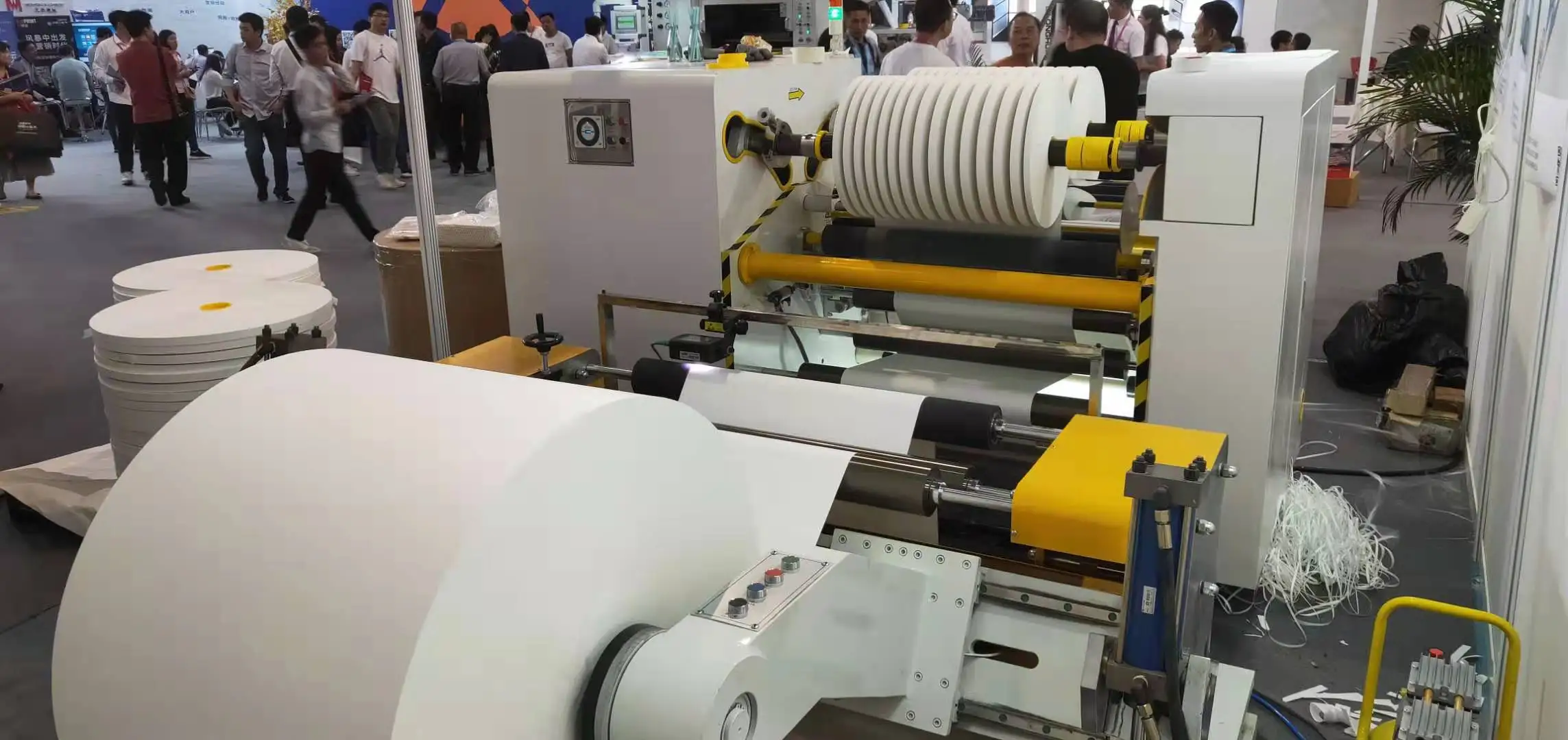 HERO bopp ribbon kraft paper roll label slitting machine cortadora de papel paper slitting and rewinding machine