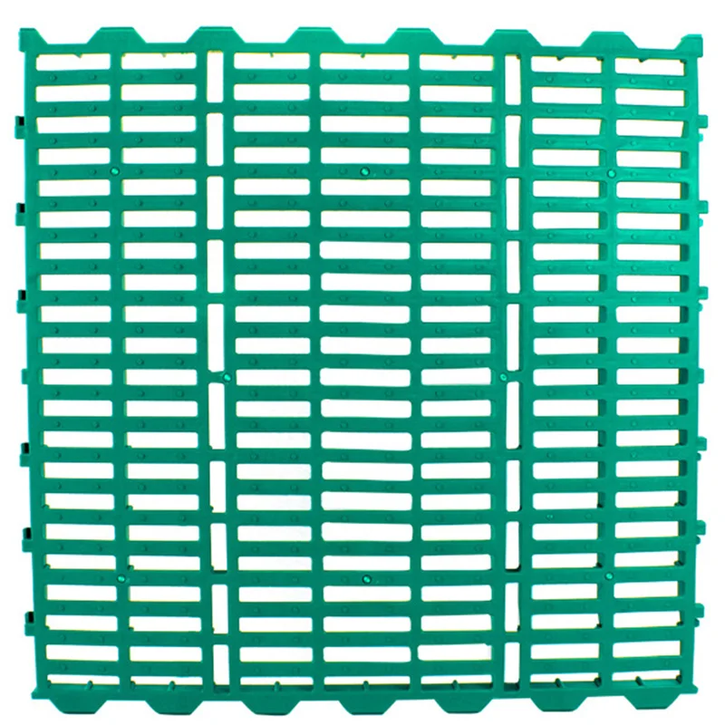 Durable farming swine farrowing crate slats pig mesh floor matting plastic goat flooring
