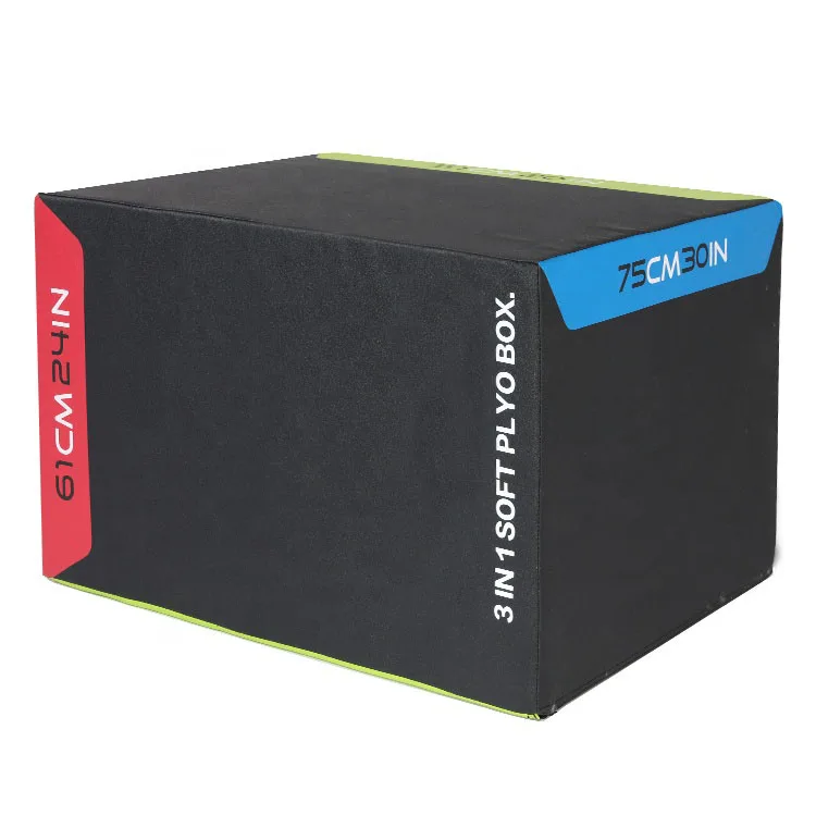 3 in 1 Soft Plyometric Jump Box for Jump Training and Conditioning  safe  foam plyo plyometric 3 in 1 jumping soft box