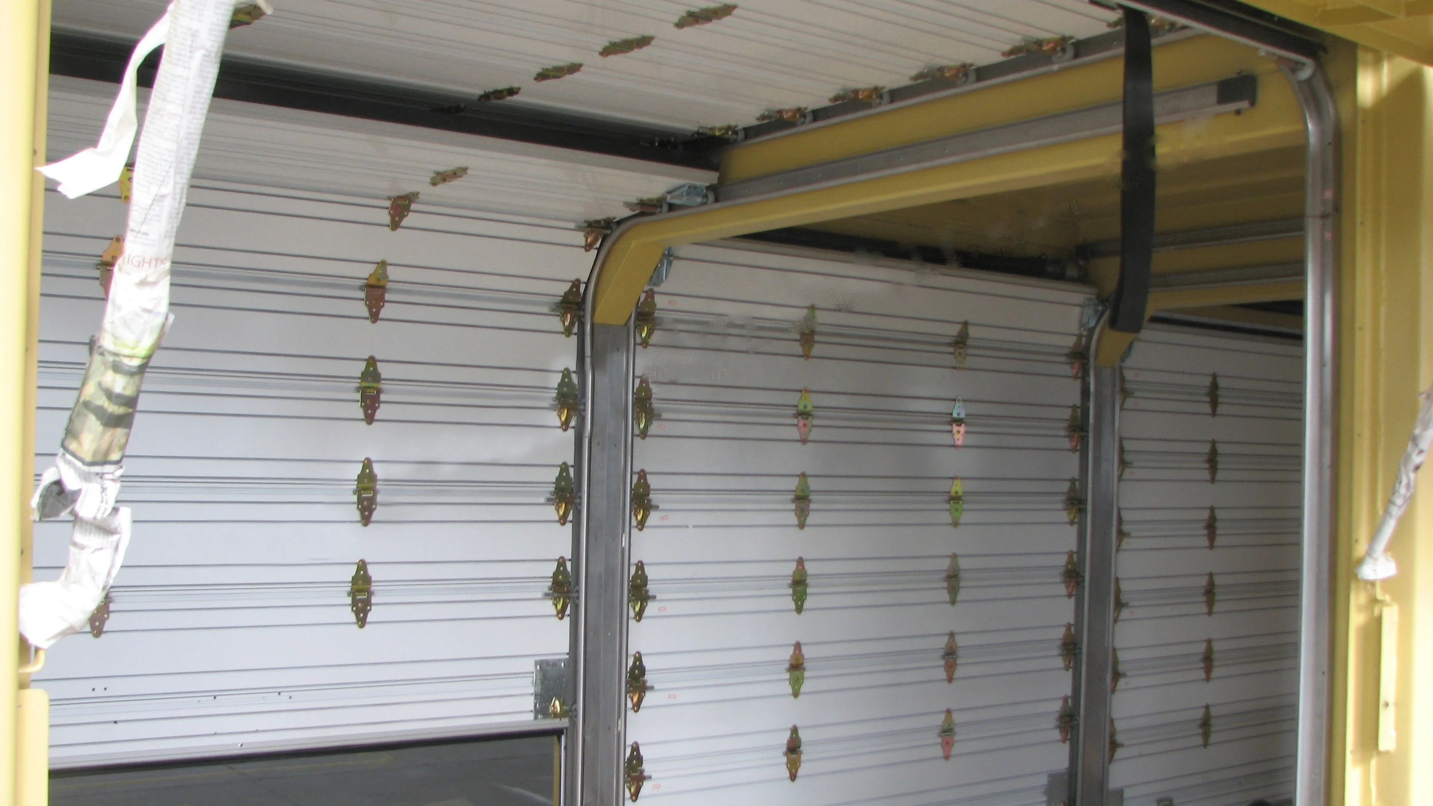 Factory Wholesale Customization Truck Insulation Roller Shutter Door SLIDING DOORS Folding Doors Aluminum Alloy Industrial 1 Set