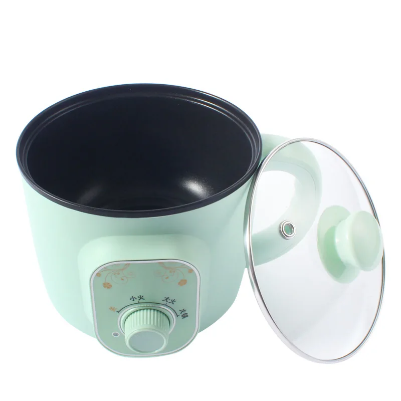 Многофункциональная электрическая мини-плита Hotpot с антипригарным покрытием, кухонная сковорода для лапши, пароварка для яиц, подогреватель для супа, сковорода для жарки