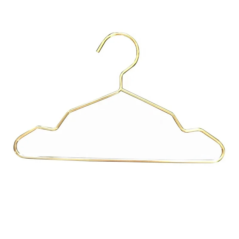 Mini Dog Coat Hanger Gold Pet Hanging Small Coat Hanger