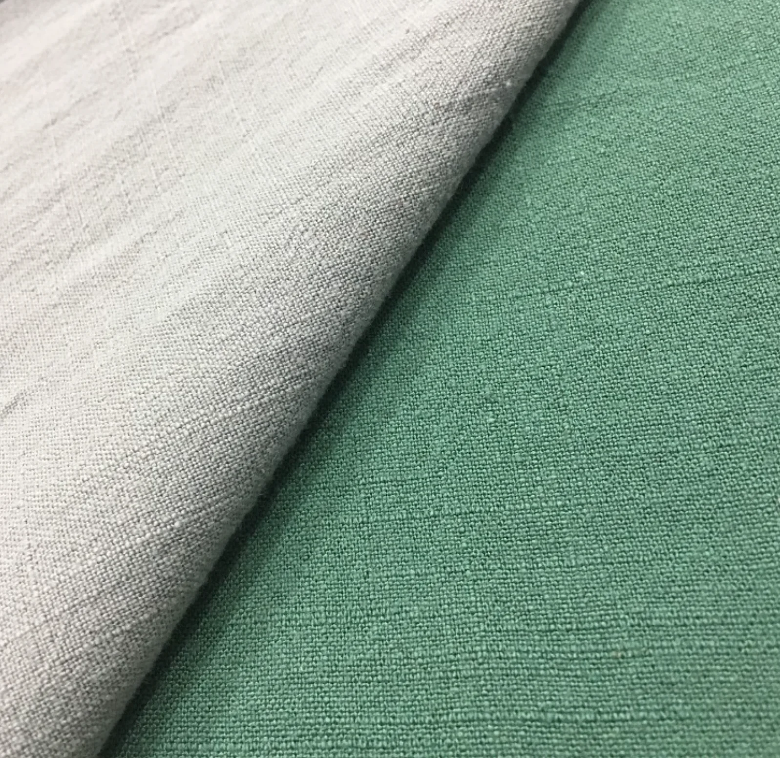 High quality rayon linen fabric is used for knitting suede knitted fabric for bedding