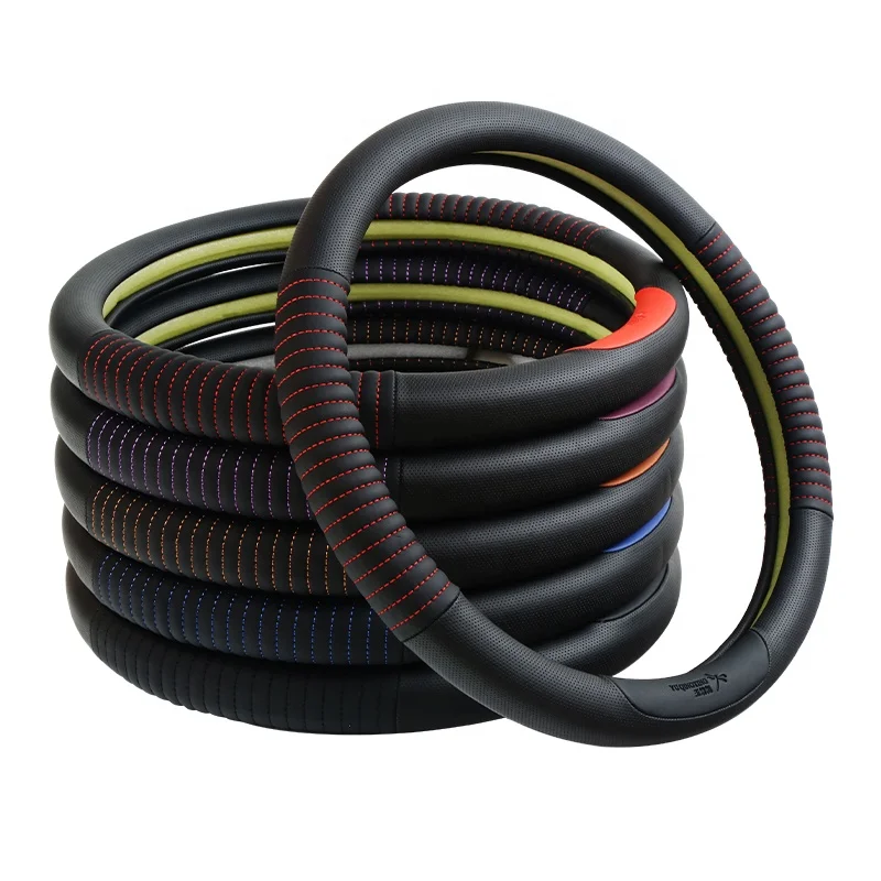 14 inch of PVC  Steering Wheel Car Classic Cover Customized