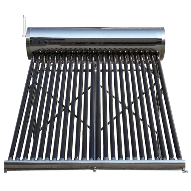 Hot Sale 200Liters Residential Non-pressure 20 Tubes Solar Water Heater