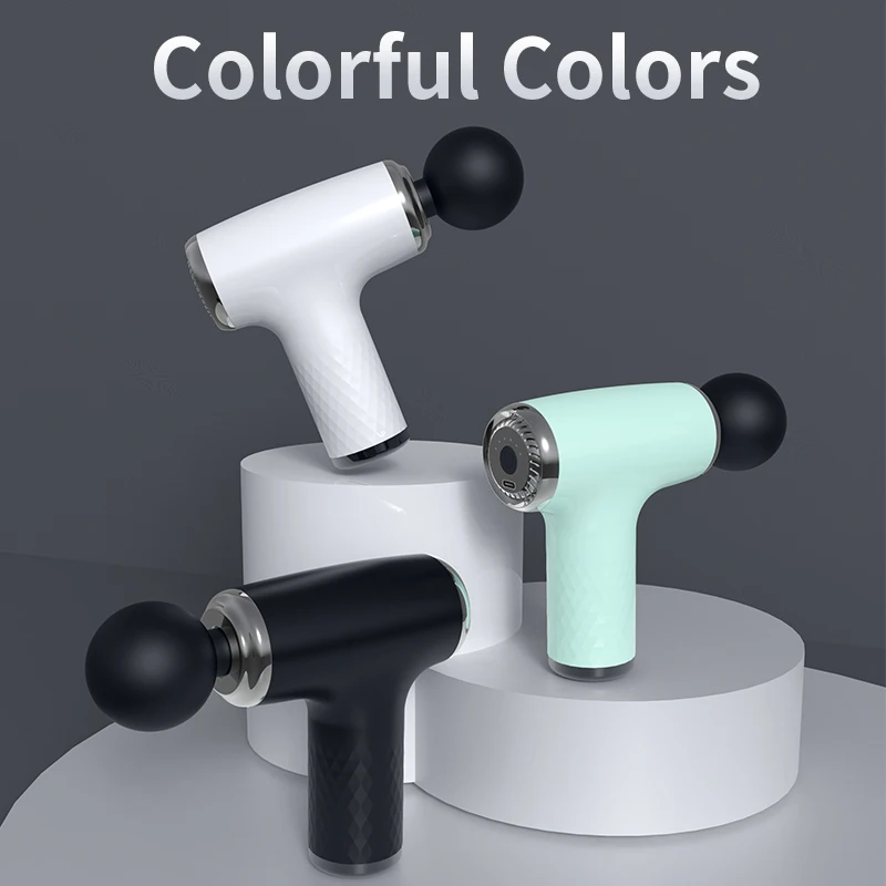 2024 Powerful Hand Held Speed Gun Massager Massagepistol Pistolet Massage Vibration Muscle Massage Gun