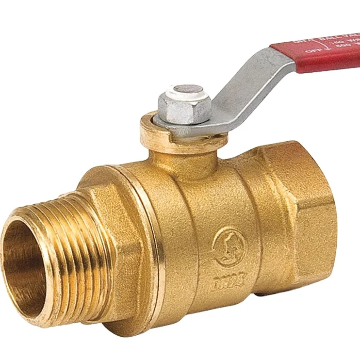BSP NPT Female Threaded 3/8' 3/4' 1/2' 1 inch Brass Ball Valve For Water Application
