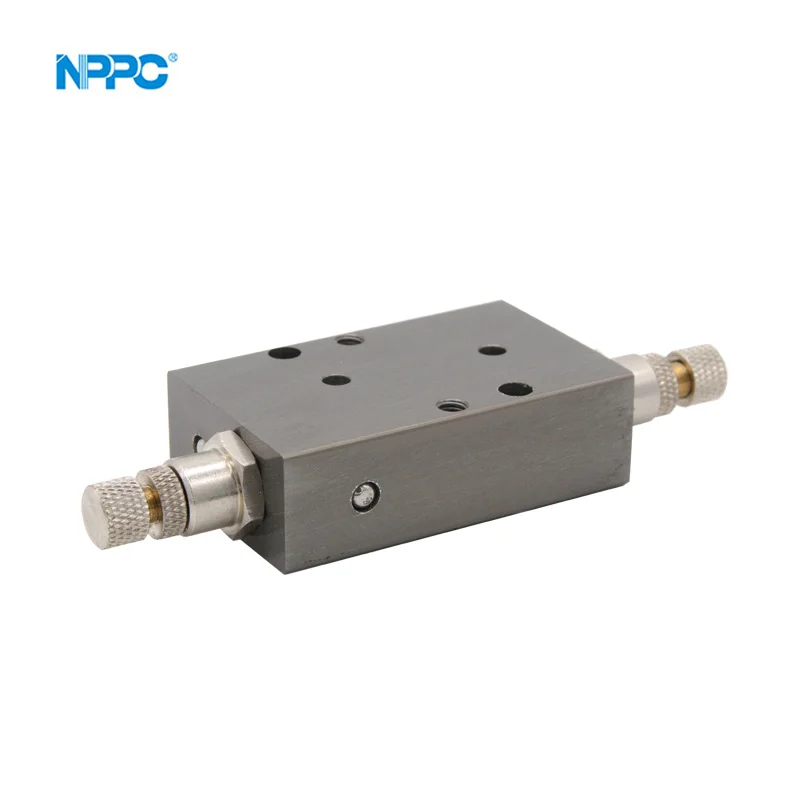 solenoid valve Plate with adjustable threads  MT040023