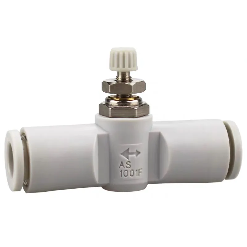 Pneumatic components SMC type AS series   quick connecting Speed Controls tube pipe fitting