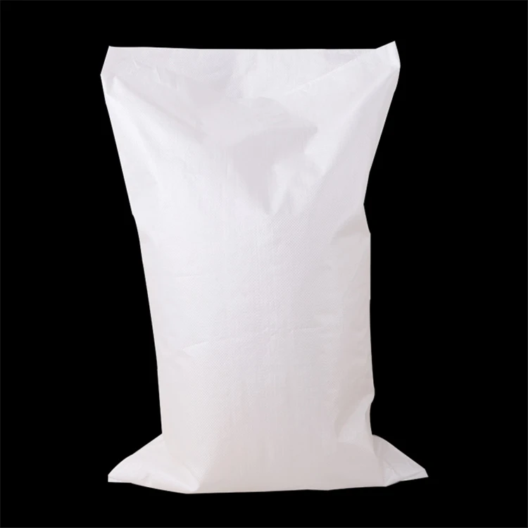 
China Manufacturer 50kg White And Green Woven PP Construction Waste Bag 