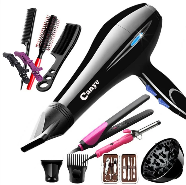 Hot sale Africa hair styling hair blow dryer professional electric hair dryer curling straightening tools