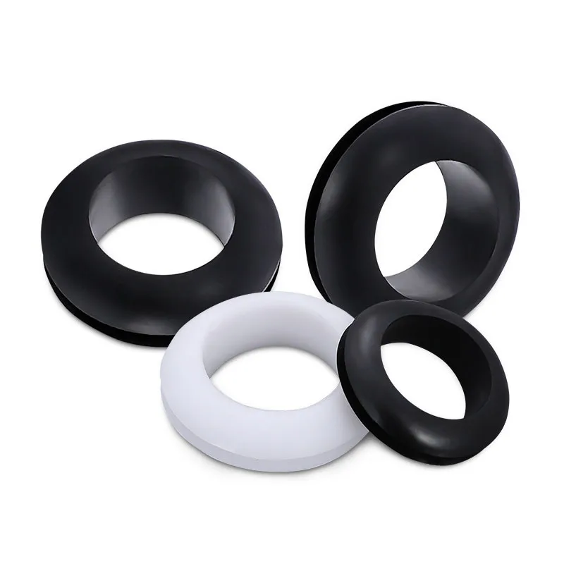 Заводская Высококачественная силиконовая резиновая прокладка защитная катушка кабель защитное кольцо резиновый защитный
