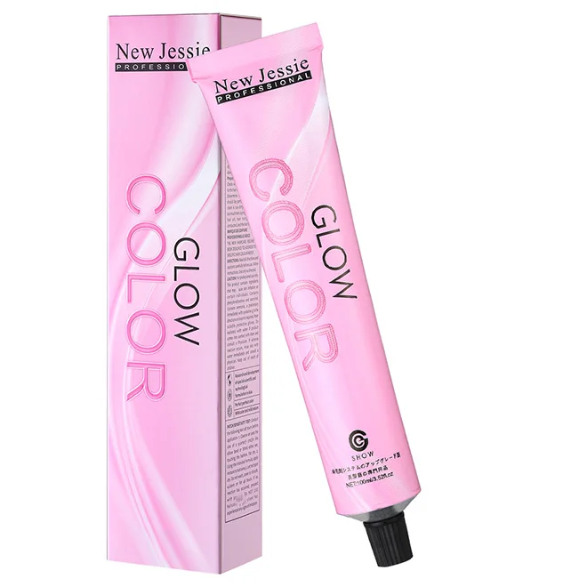 Factory Supply Latest Style Fast Color Permanent Hair Color Dye for Sale 100 Ml Hair Colour Cream Xusheng Fruit Dye Cream