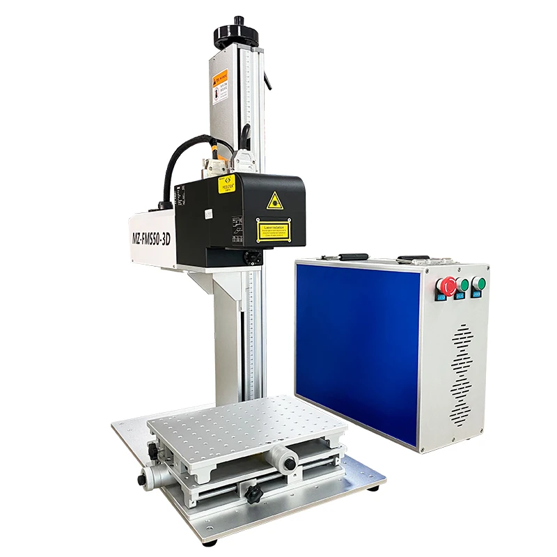 Multifunctional Automatic 3D Dynamic Focus Split Laser Marking Machine Marking Engraving on jewelry and accessories engraver