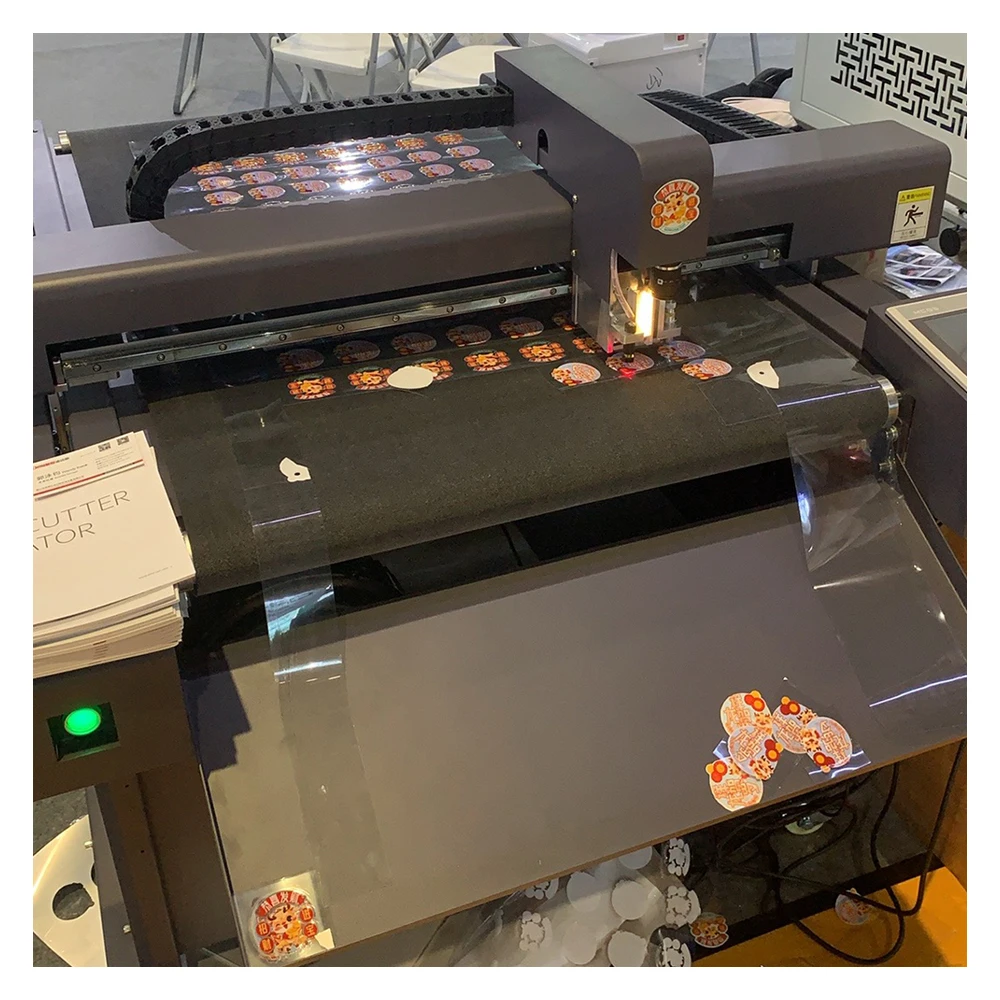 Dmais 600*900mm Digital Cutter carton box Creasing Machine Roll to Roll vinyl sticker Die Cutter Plotter