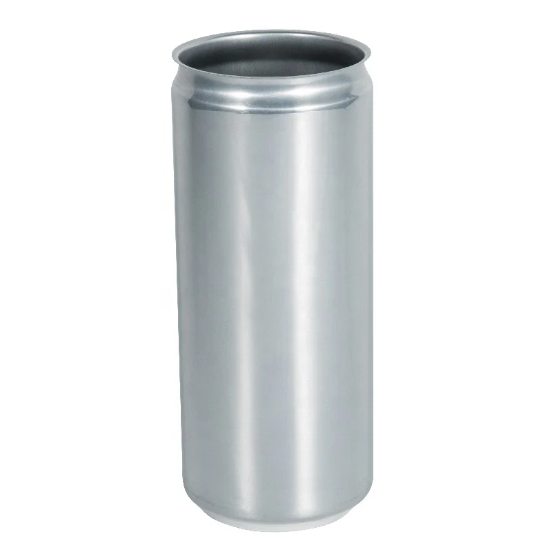 Promotional 355ml sleek aluminum cans empty beverage beer can low MOQ