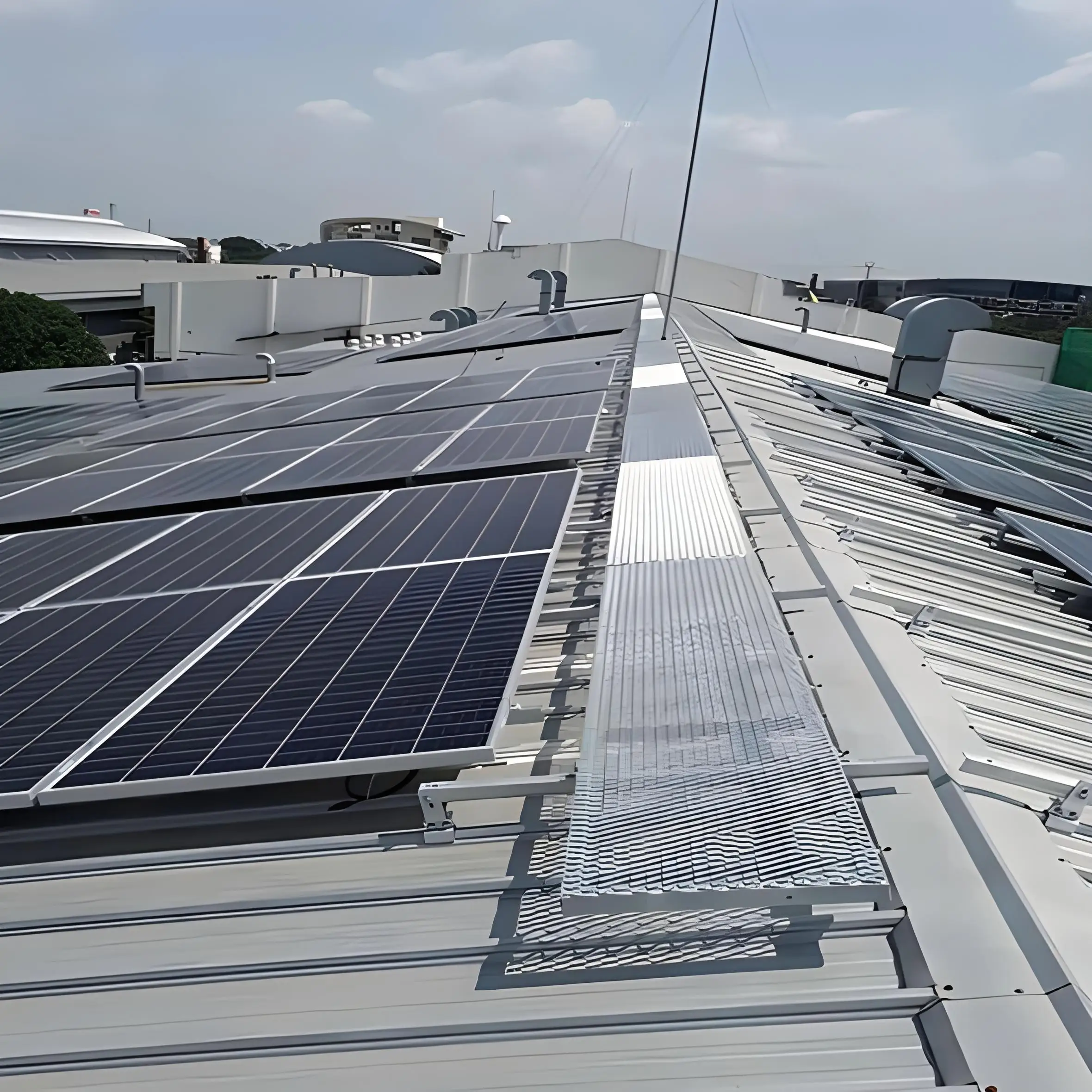 Chinese Factory Solar Mounting Brackets Solar Roof Tile Mounting Structure System