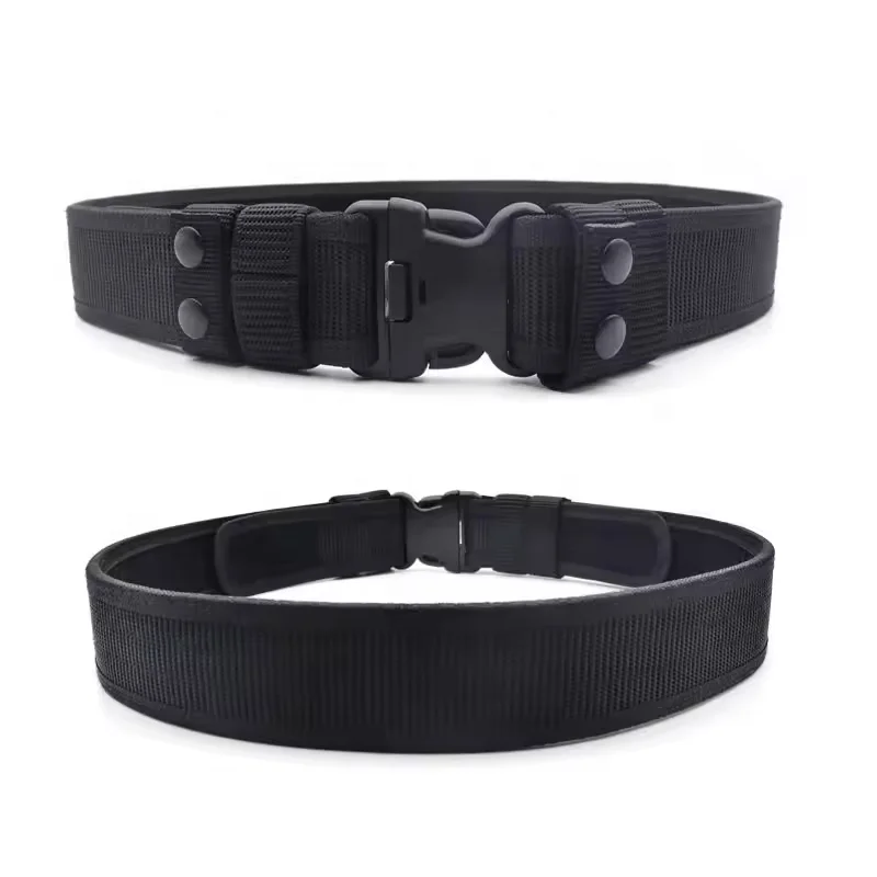 Wholesale High Quality adjustable Tactical Belt Waist Safety Guard Duty Belt