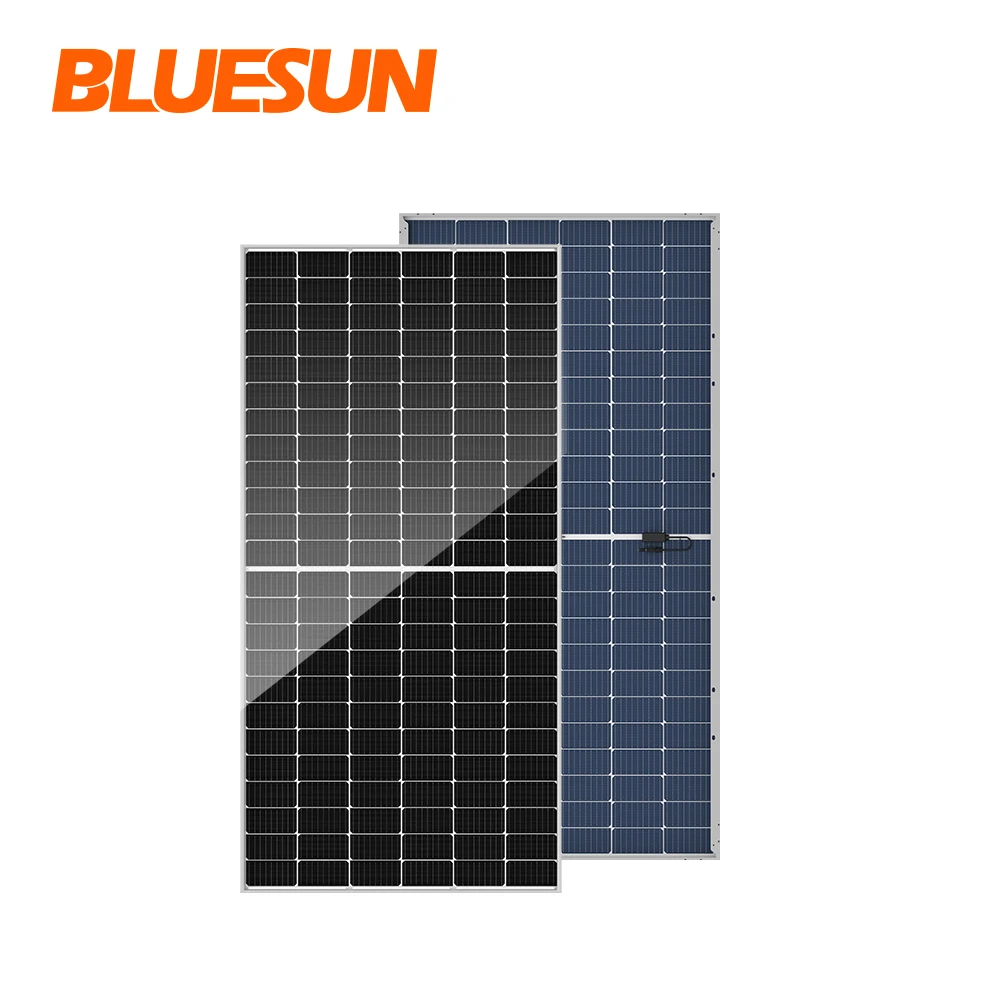 M10 182mm solar panels bifacial 550wp us stock cheap price 0 tariff solar energy system