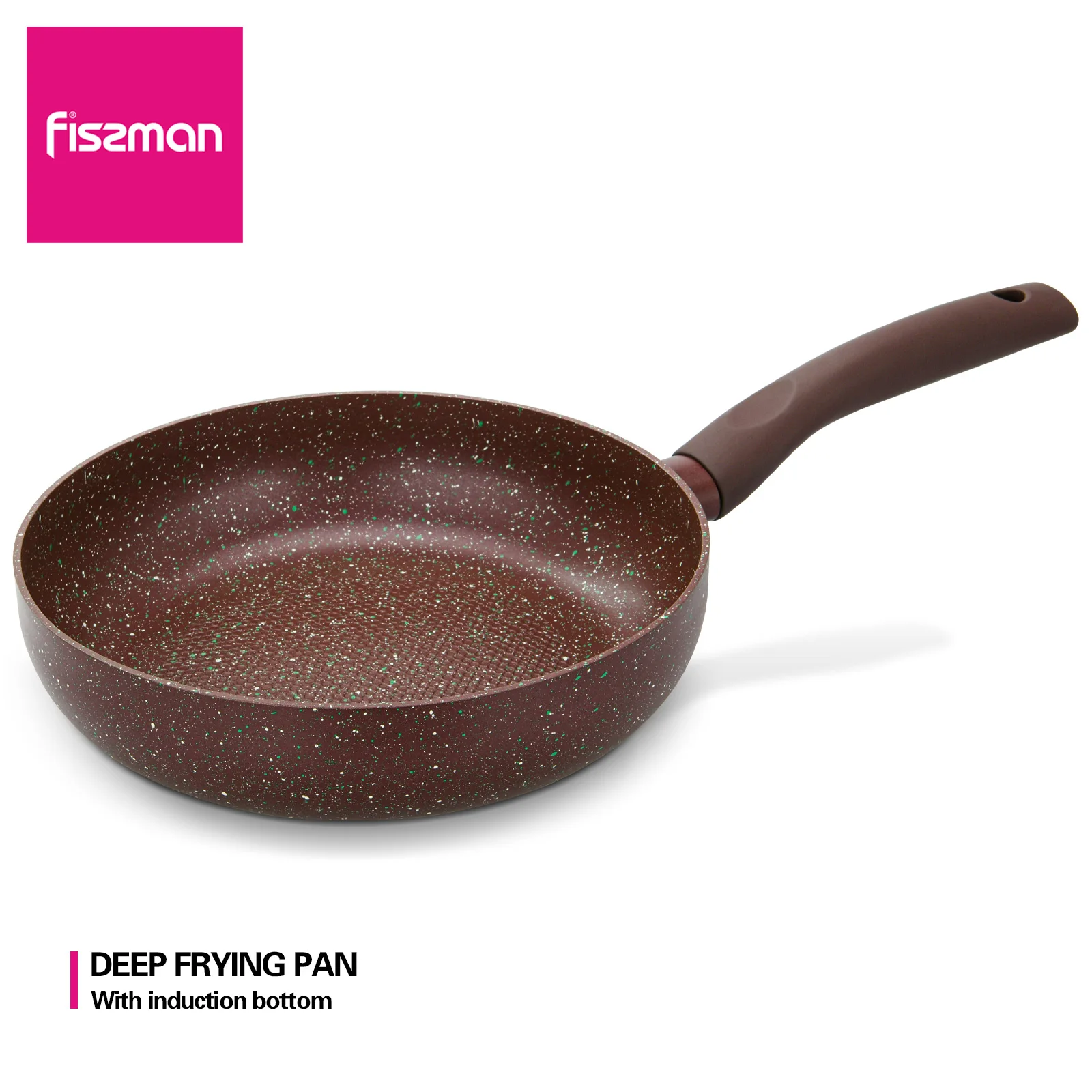 Fissman 24cm Chef Kitchen Deep Crepe Frypan