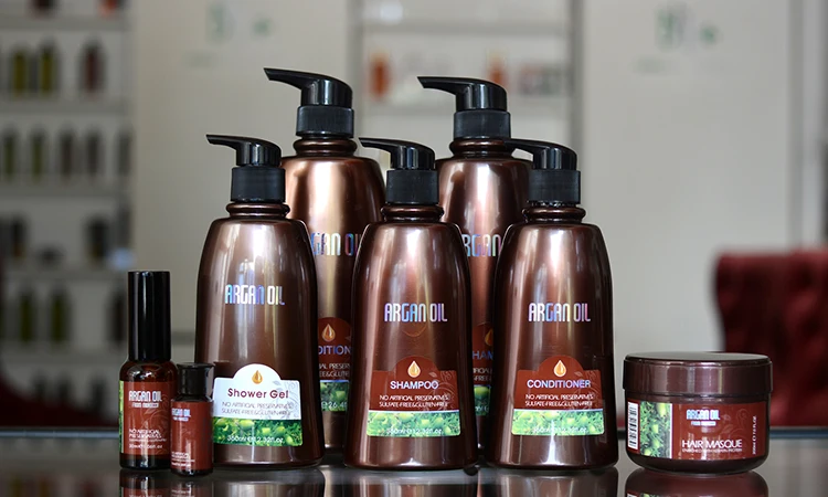 OEM ODM Wholesale Welcomed Hair Care Repairing Anti Dandruff Natural Argan Oil Shampoo and Conditioner