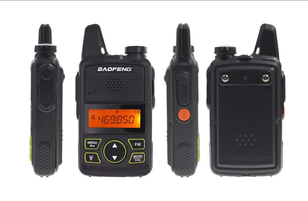  Baofeng радио мини карманный радиоприемник BF-T1 иди и болтай walkie talkie Радио baofeng