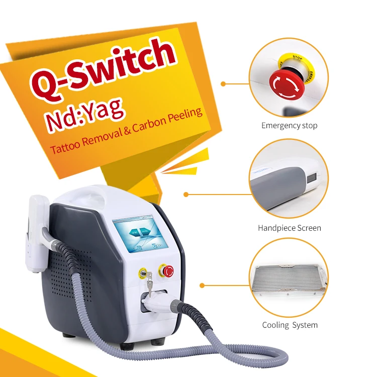 best selling pico laser machine picosecon nd yag laser power supply for commercial