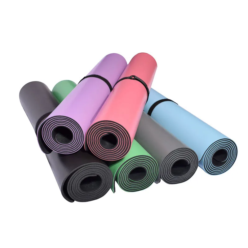 F1 Skid Proof Washable Custom Pattern Thickness Gymnastics Exercise Mat Non-Slip Eco-Friendly Fitness Pilates Mat Pu Yoga Mats