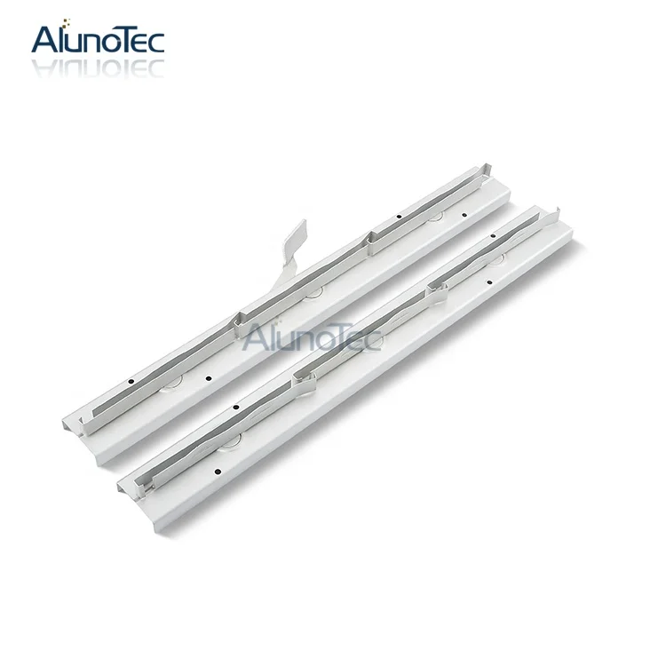 Alunotec SF-400 модель 6 дюймов на заколках 7 лезвий 1000 мм белого цвета алюминиевые жалюзи окна
