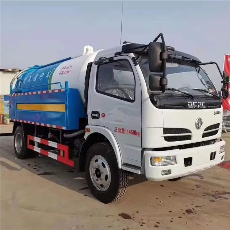 DFAC special vacuum pump 3000 liters sewage sucking truck