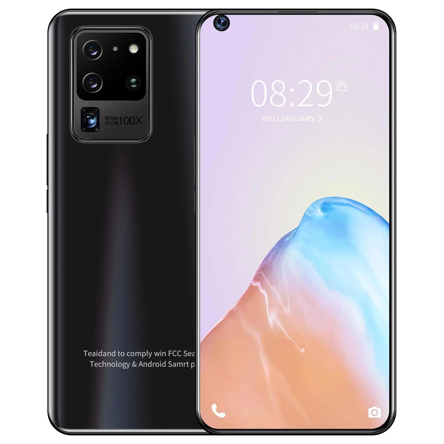 12+512GB Large Memory  S30U Pro 7.2-inch deca core 5G Android 10.0  at a low price  china techno mobile phone
