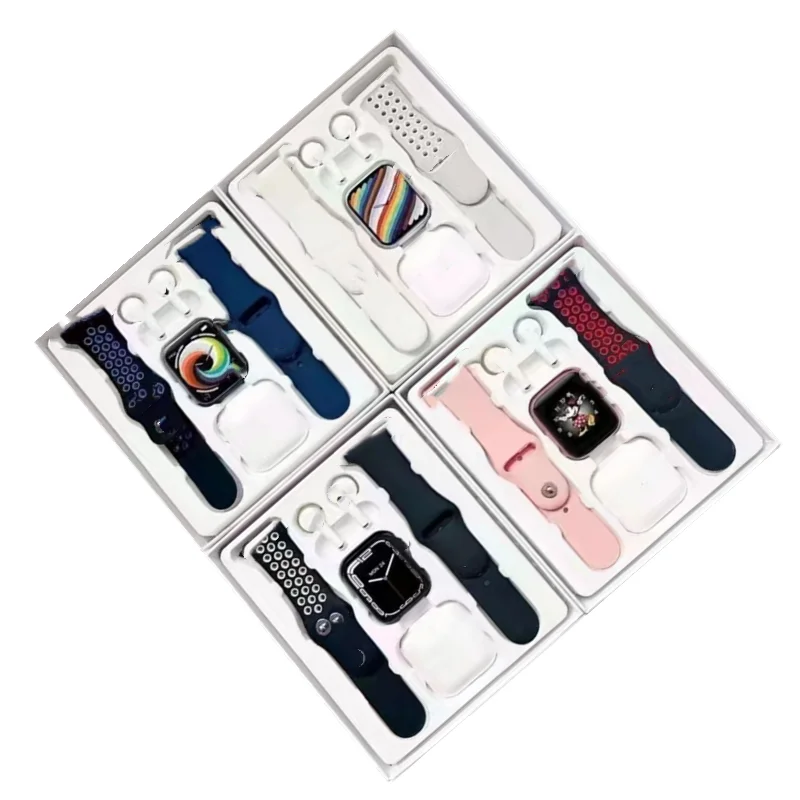 T55 PRO MAX Smart Watch Series 8 Phone Call Reloj Inteligente Waterproof Smartwatch T55PROMAX with Headphones Headsets Earbuds