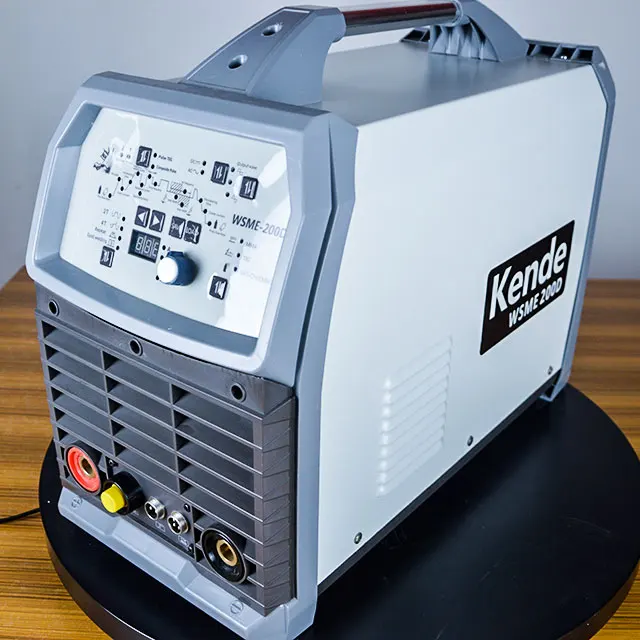 Kende Смарт igbt-инвертор для сварочной машины с поддержкой технологии TIG AC/DC Pulse WSME ММА пятно света алюминиевый сварочный аппарат