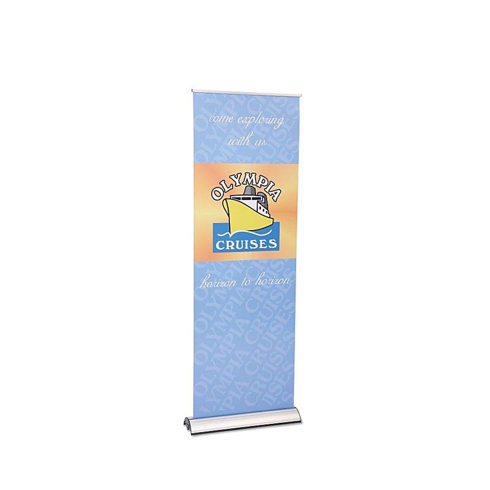 Custom 80x200 mini digital Roll Up Banner Stand Roll Up Retractable Banner with Stand