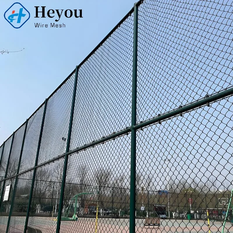 Outdoor 6ft 8 Feet Tall Pvc Coated Chainlink Fence/Galvanized Chain Link Fence Panels