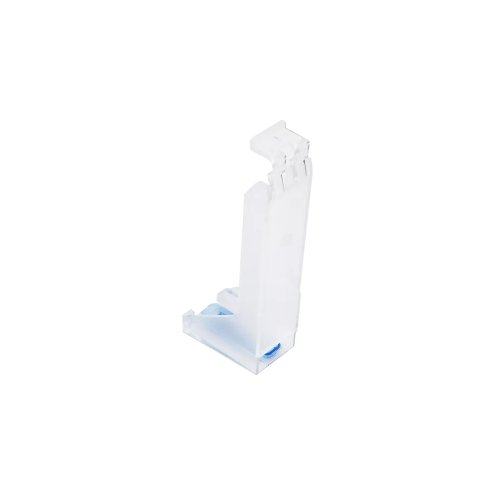 (C38) transparent acrylic BluePad all-round Cartridge protective Clip for HP TIJ 2.5 45 15 TIJ2.5 2588 2588M 25.4mm 100pcs