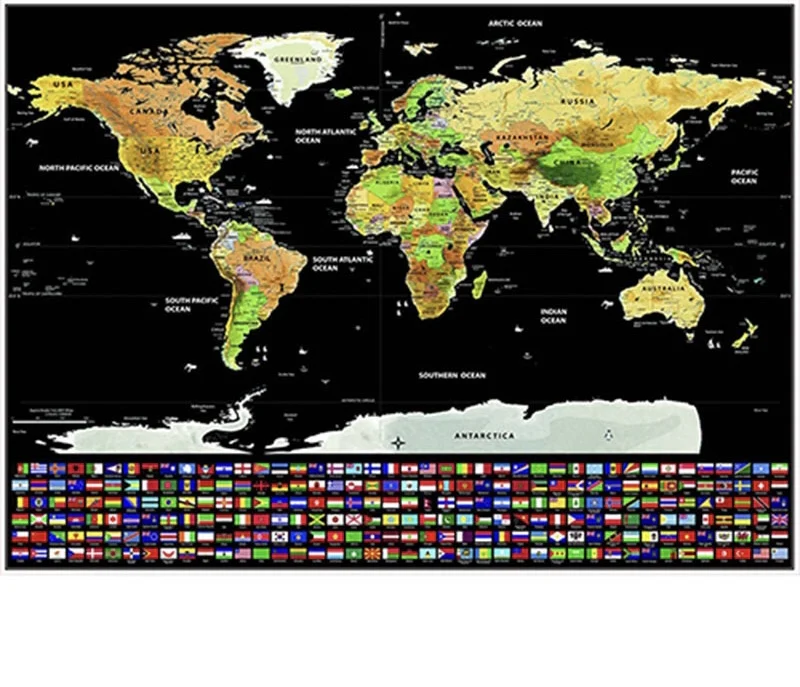 Новое поступление, Лидер продаж, на заказ, мы были роскошными путешествиями, постер с картой мира