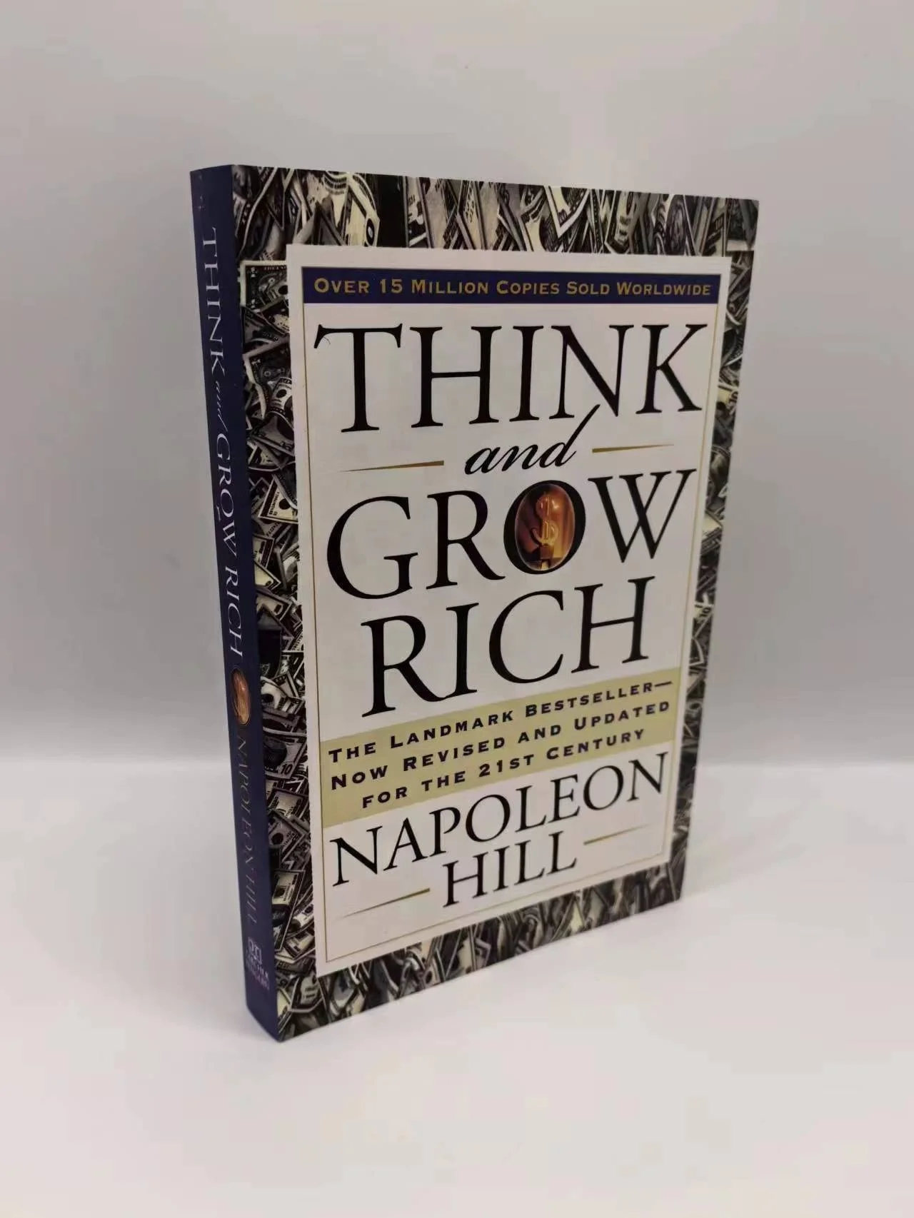 Think and grow rich custom softcover novel english reading book for adult printing service stock books wholesale