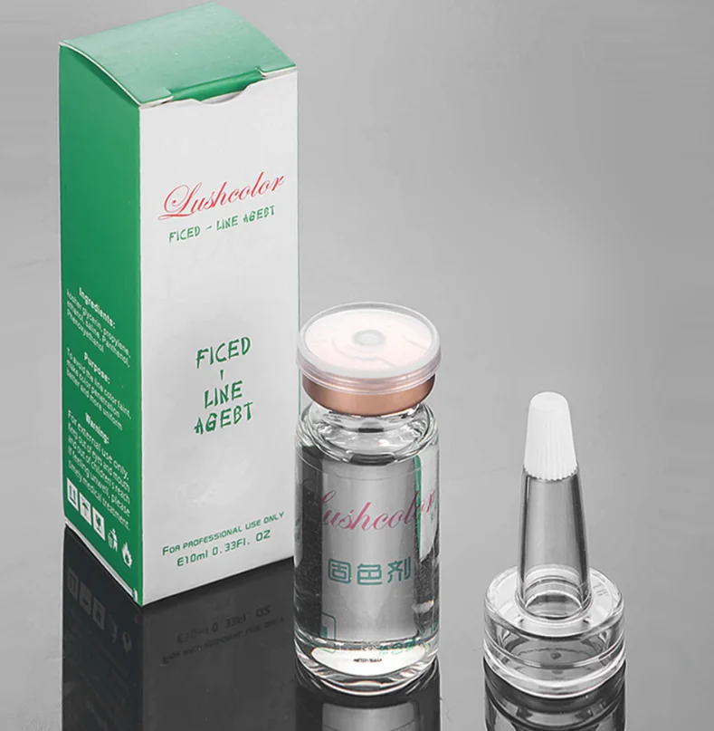 Professional Permanent Makeup 10ML Eyebrow Fixed Line Agent
