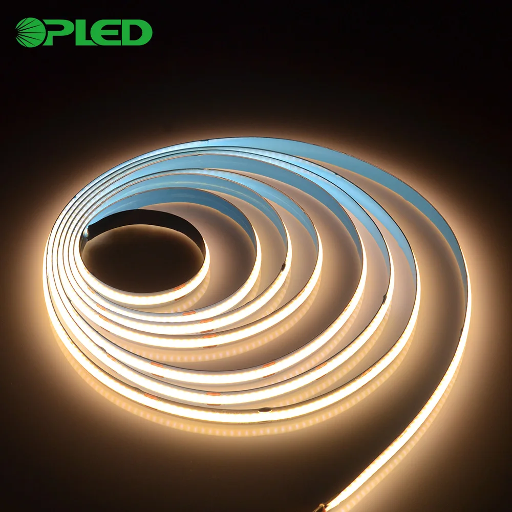 free cut cob strip  led lights flexible soft strip rgb cct led strip 24v