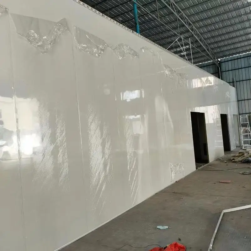 RocK wool 60-150 Kg/M3 Building Material Rockwool Wall Panel Rock Wool Board rock wool colour steel plate