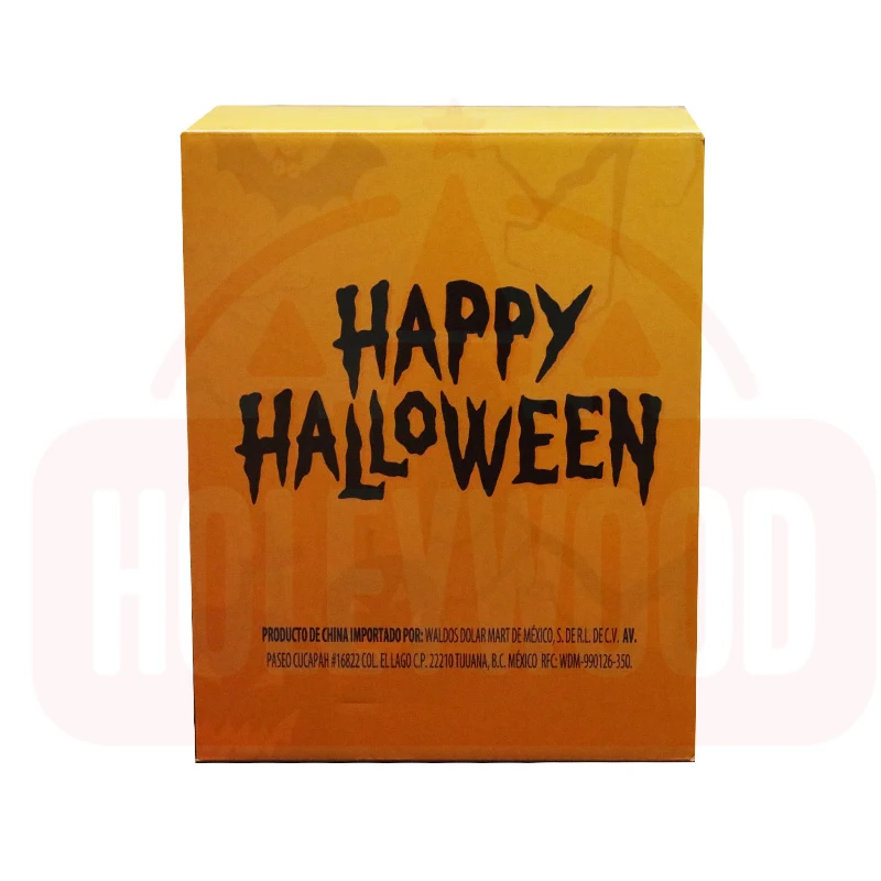 Holeywood 3D Pectin String Lollipop Halloween Thriller Prank Mixed Fruit-Flavored Gummy Candy Halal Drop Shape