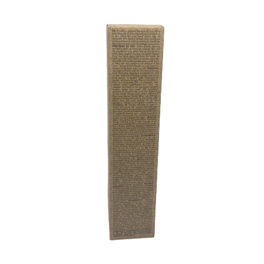 Good Price Paper Printing Cosmetic Box Packaging Cardboard Ambient Air Freshener Box Creative Design Perfume Packaging Material